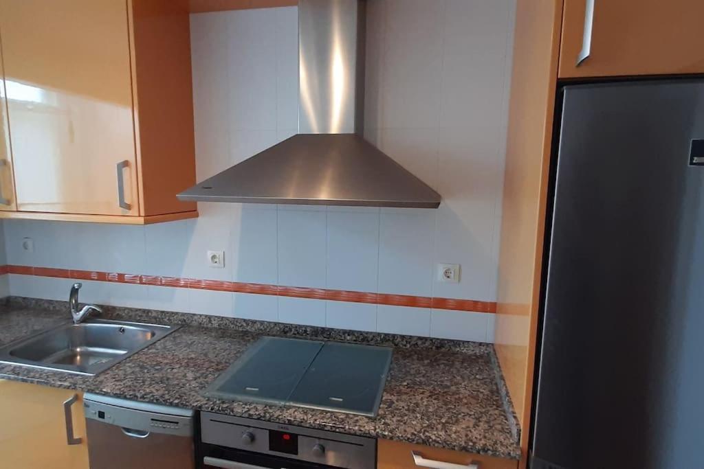 Apartamento 1ª Linea Con Vistas A La Playa Apartment Сан Киприан Екстериор снимка